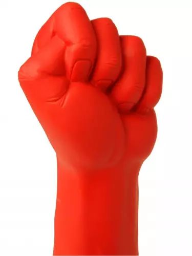 Arm mit Faust Stretch N3 30 x 9,8cm Rot – 2/22