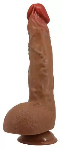 Vibrator mit Stoßfunktion Wilks 17 x 5cm Braun – 1/8