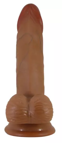 Dildo Zebulon Beautiful 14 x 3.7cm Braun – 3/5