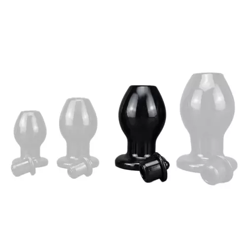 Tunnel-Plug mit Kappe Egsyclose L 10 x 7cm – 1/5