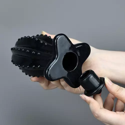 Tunnel-Plug mit Kappe Kaktus M 8.5 x 4.5cm – 4/4