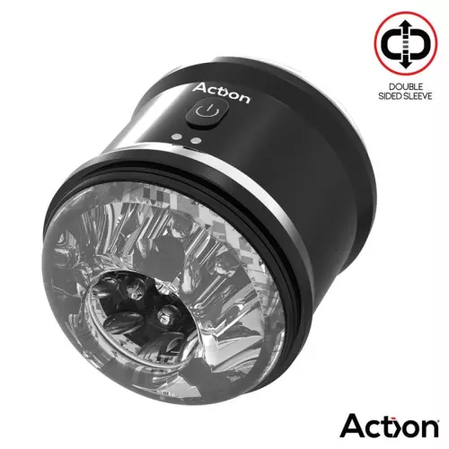 Masturbator Thor Doppelöffnung 10 Vibrationen – 6/9