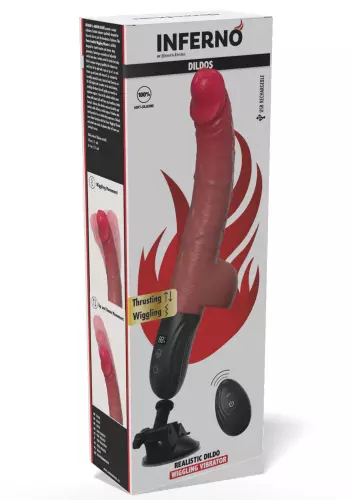 Dildo Hin- und Herbewegung Wigthrust 16 x 4cm – 2/9