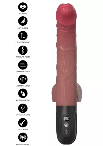 Dildo Hin- und Herbewegung Wigthrust 16 x 4cm – 3/9