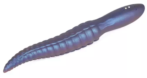 Dildo Griff vibrierend Chatak 16 x 3.3cm Blau – 2/4