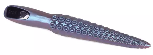 Dildo Griff vibrierend Chatak 16 x 3.3cm Blau – 4/4