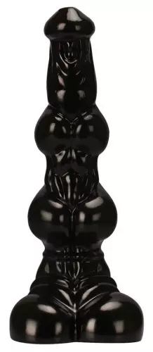 Dildo Knotdog 22 x 6.5cm Schwarz – 2/3
