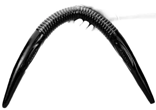 Maske Satin Blindfold Schwarz – 3/8