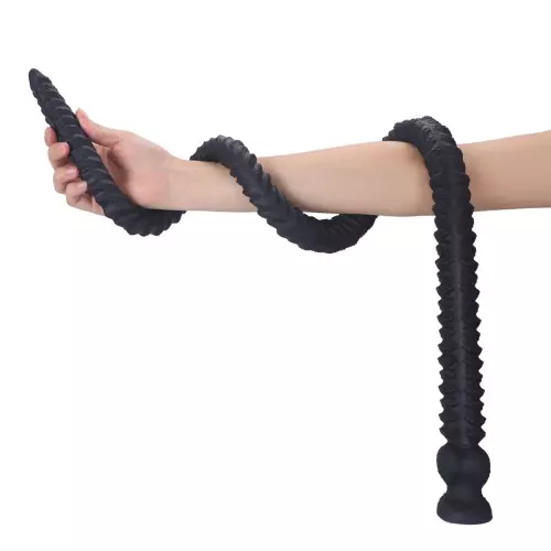 Langer Dildo Pik Snake S 90 x 3.5cm – 2/5