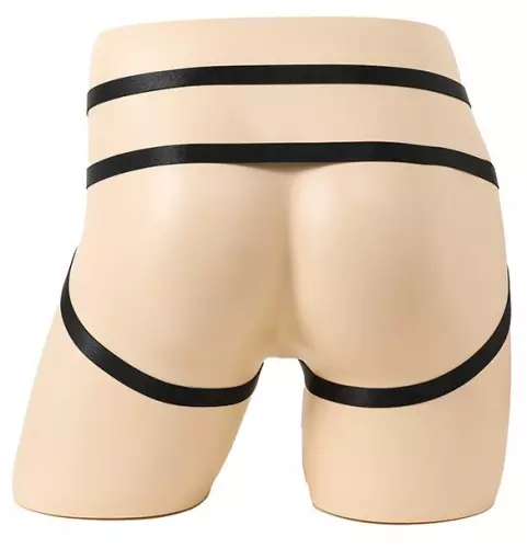 Jockstrap-Riemen Ring Passion Schwarz – 2/3