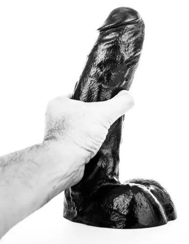 Dildo AB67 Ray All Black 22 x 6.5cm – 2/7