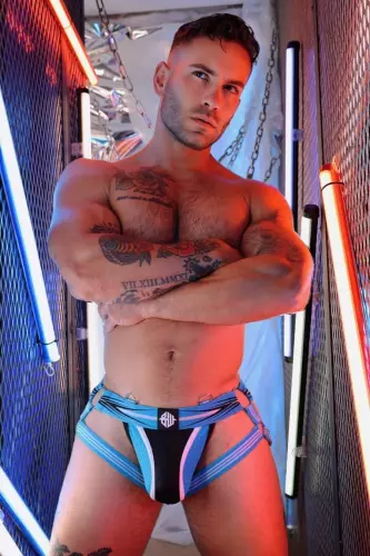 Circuit Breaker Jockstrap Blau – 4/10