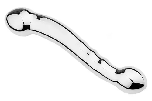 Dobleballs Metall-Dildo 19 x 3.5cm – 2/2