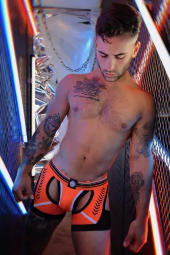 Circuit Breaker Jock Boxer Neonorange – 3/11