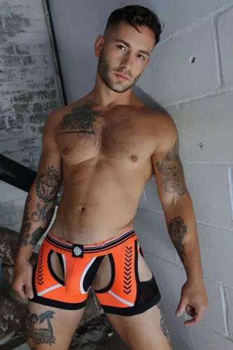 Circuit Breaker Jock Boxer Neonorange – 4/11
