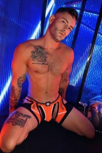 Circuit Breaker Jock Boxer Neonorange – 9/11