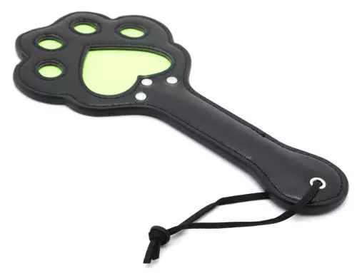 Pfoten-Paddle 28 x 13cm Schwarz-Grün – 3/5