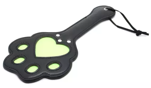 Pfoten-Paddle 28 x 13cm Schwarz-Grün – 4/5