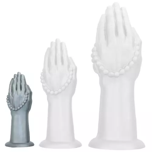 Prayrosary Hände-Dildo S 17 x 6cm – 1/3