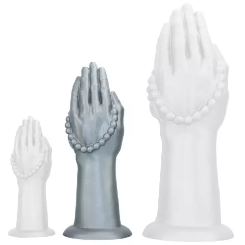 Handförmiger Dildo Prayrosary M 24 x 8.3cm – 1/3