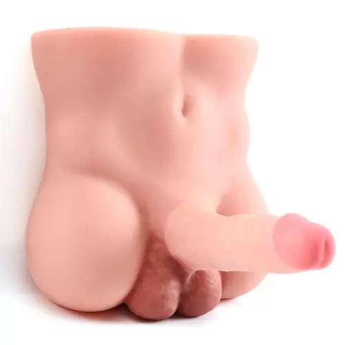 Masturbator Anusöffnung und Penisspalt flexibel Torsoman 20 x 4.8cm – 2/7