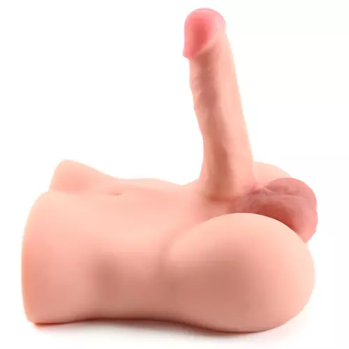 Masturbator Anusöffnung und Penisspalt flexibel Torsoman 20 x 4.8cm – 3/7