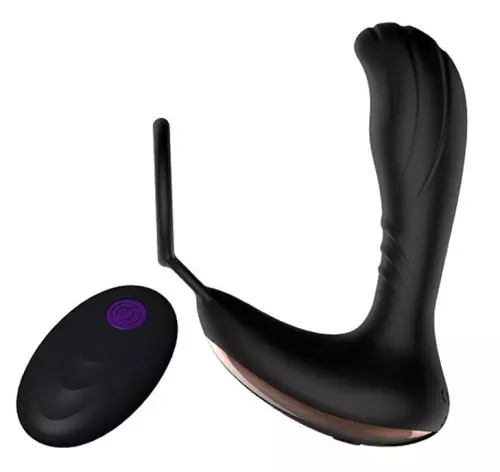 Vibrierender Prostatastimulator MASSAGE 10 x 4,3 cm – 1/14