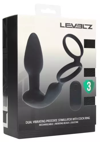 Ballstretcher Plug Dual Vibe 10,5 x 3,8cm – 2/6
