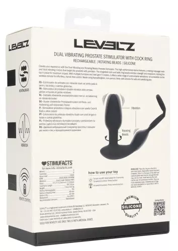 Ballstretcher Plug Dual Vibe 10,5 x 3,8cm – 6/6