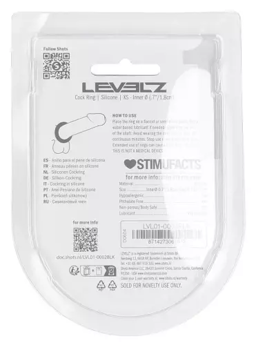 Cock Levelz XS Cockring 18mm – 4/4