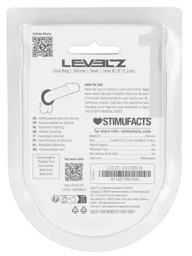 Penisring Cock Levelz S 21mm – 4/4
