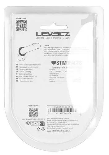 Cock Levelz L Cockring 42mm – 4/4