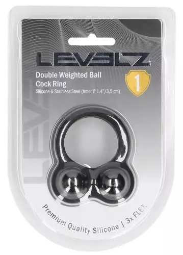 Duo Weight Cockring 35 mm - Gewicht 136g – 2/4
