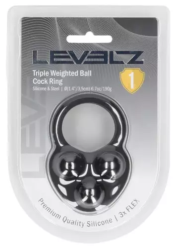 Tri Weight Cockring 35 mm - Gewicht 190g – 2/4