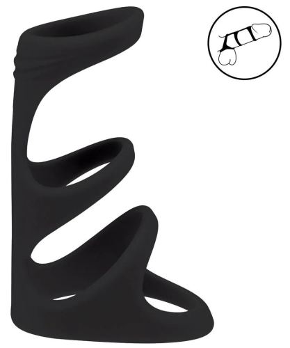 Anneau pénien 3-Loop Noir