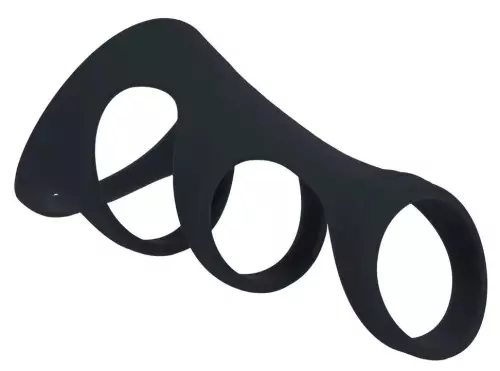 3-Loop Penisring Schwarz – 3/4