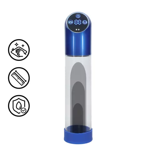 Autovac Penispumpe 20 x 5,8 cm Blau – 1/2