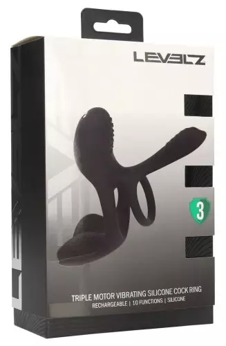 Vibracock Cockring mit vibierendem Etui 10 Vibrationen – 2/5