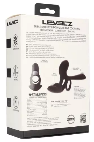 Vibracock Cockring mit vibierendem Etui 10 Vibrationen – 5/5