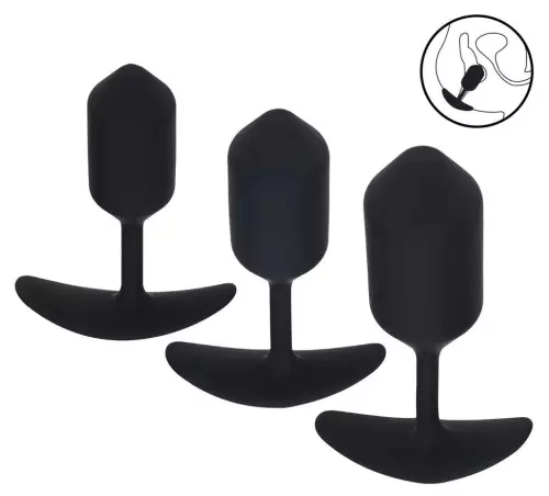 Set aus 3 gewichteten Plugs Weighty – 1/4
