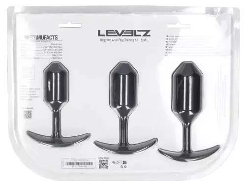 Set aus 3 gewichteten Plugs Weighty – 4/4