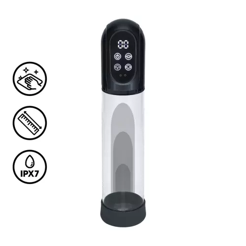 Penis-Pumpe Engage 20 x 6 cm Schwarz – 1/2