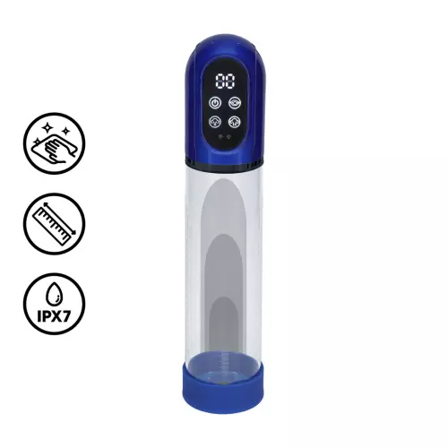 Penis-Pumpe Engage 20 x 6 cm Blau – 1/2