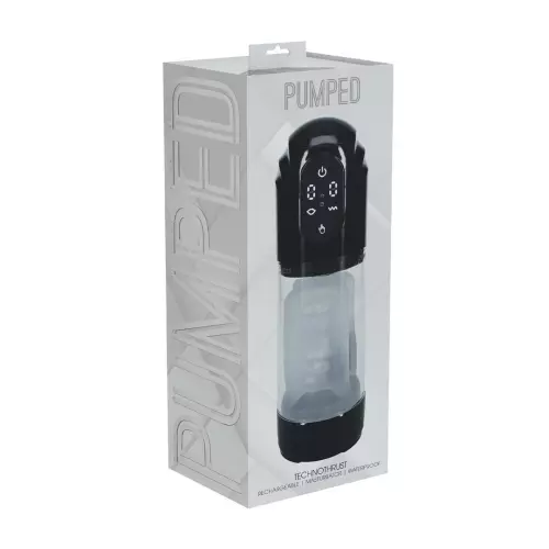 Masturbator TechnoThrust Vibration und Saugung Schwarz – 2/5