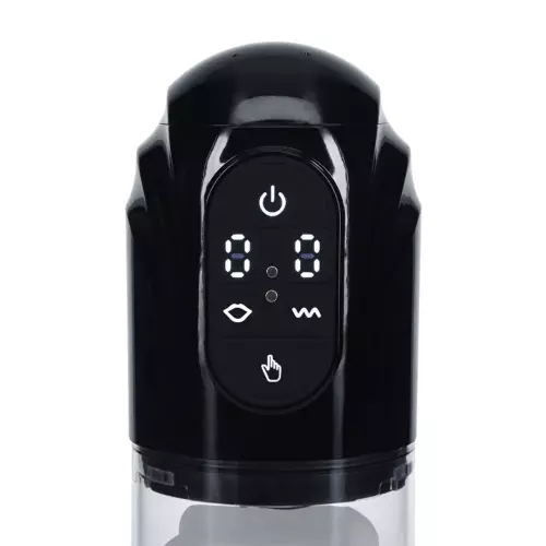 Masturbator TechnoThrust Vibration und Saugung Schwarz – 5/5