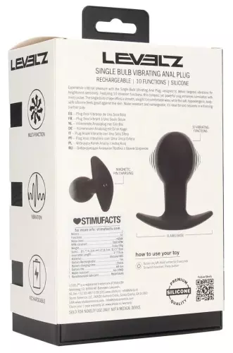 Vibrations-Plug Single Bulb 7.5 x 4.2 cm – 6/6