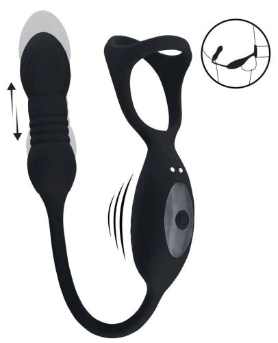 Ballstretcher Plug Tri O Cock 10 x 3cm