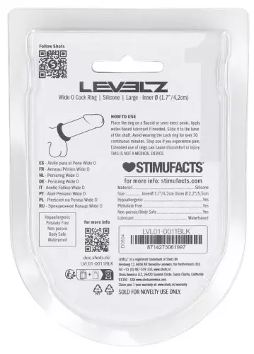 Penisring Silikon Wide-O L 42mm – 5/5