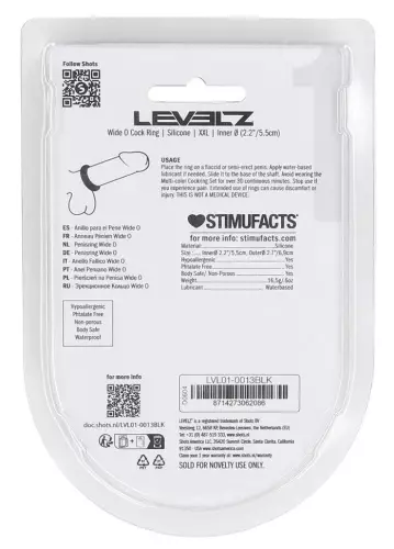 Silikon-Penisring Wide-O XXL 55mm – 5/5