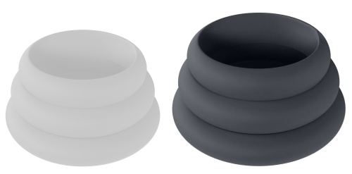 Lot de 3 Cockings Silicone Wide-O L-XXL 42-55mm